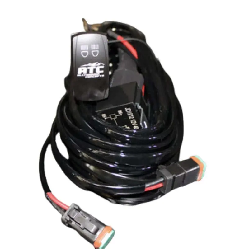 All Terrain Concepts Dual Spotlight 3 Way Wiring Harness 1