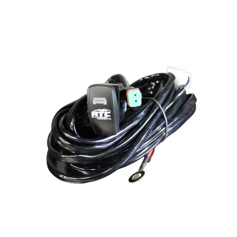 All Terrain Concepts Heavy Duty Light Bar Wiring Harness 1