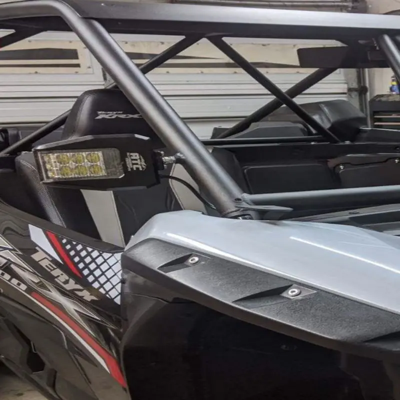 All Terrain Concepts Kawasaki Krx Powder Coated Ditch Led Pod Bracket 1