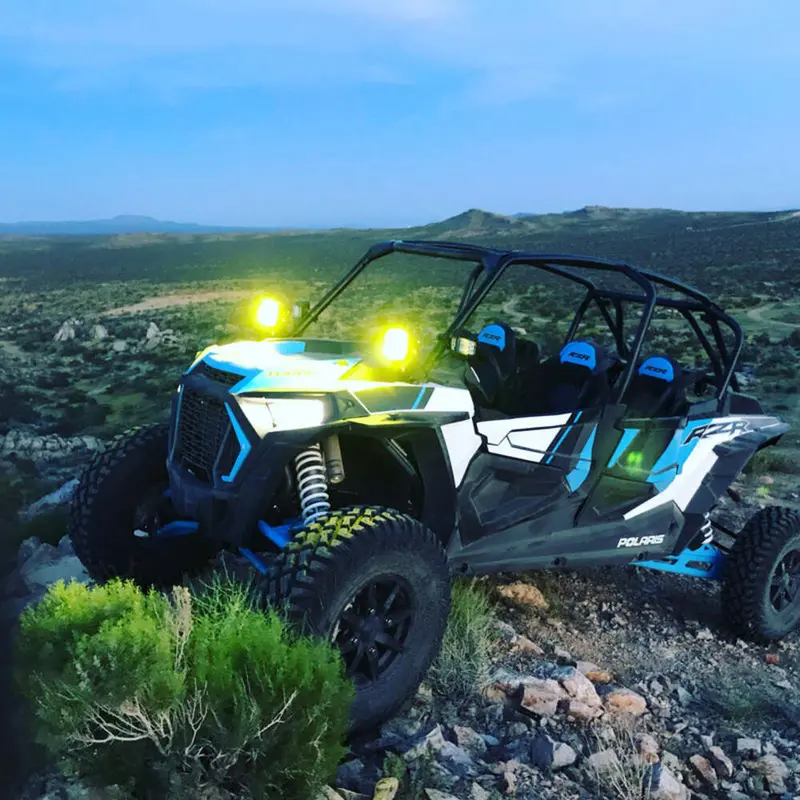All Terrain Concepts Polaris Rzr Pro R Pillar Bracket - Pair 2