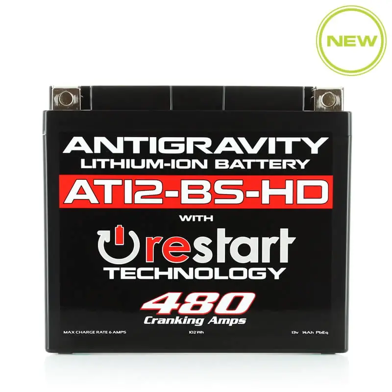 Antigravity At12bs-Hd Re-Start Lithium Battery 1