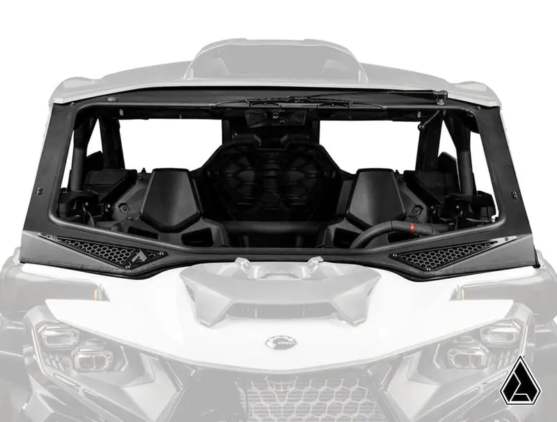 Assault Industries Can-Am Maverick R Glass Windshield 1