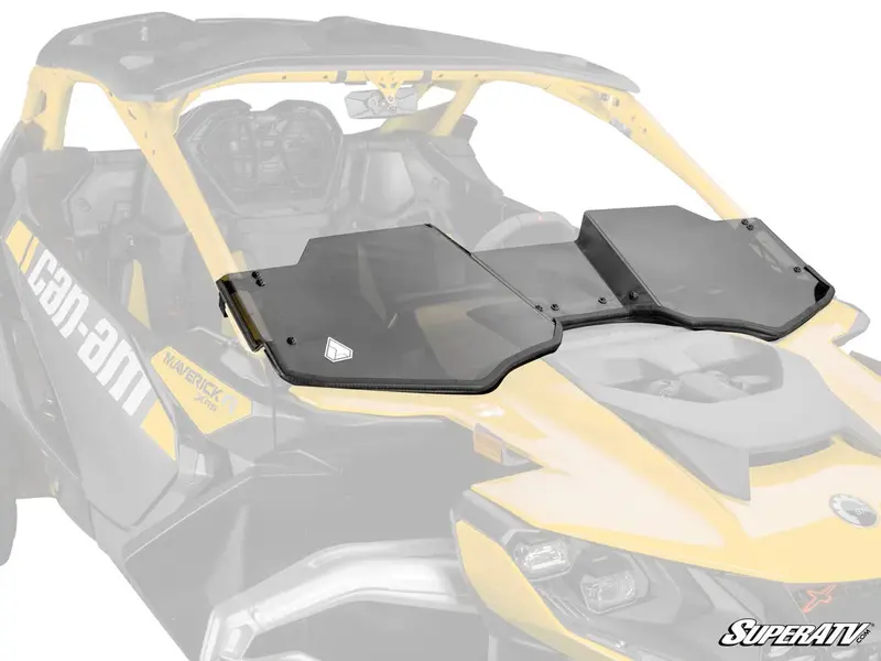 Assault Industries Can-Am Maverick R Half Windshield 1
