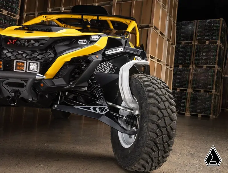 Assault Industries Can-Am Maverick R High-Clearance Boxed A-Arms 1