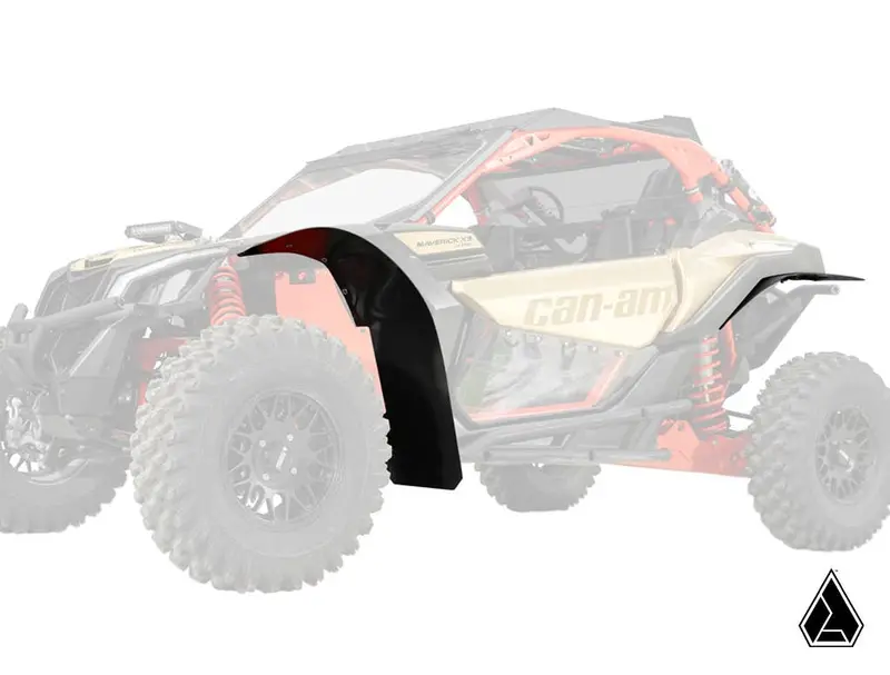 Assault Industries Can-Am Maverick X3 Low-Profile Fender Flares 1