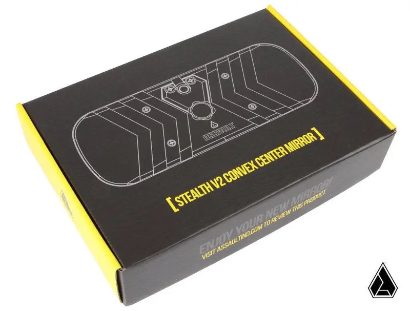 Assault Industries Stealth Series Convex Rear View Mirror 2