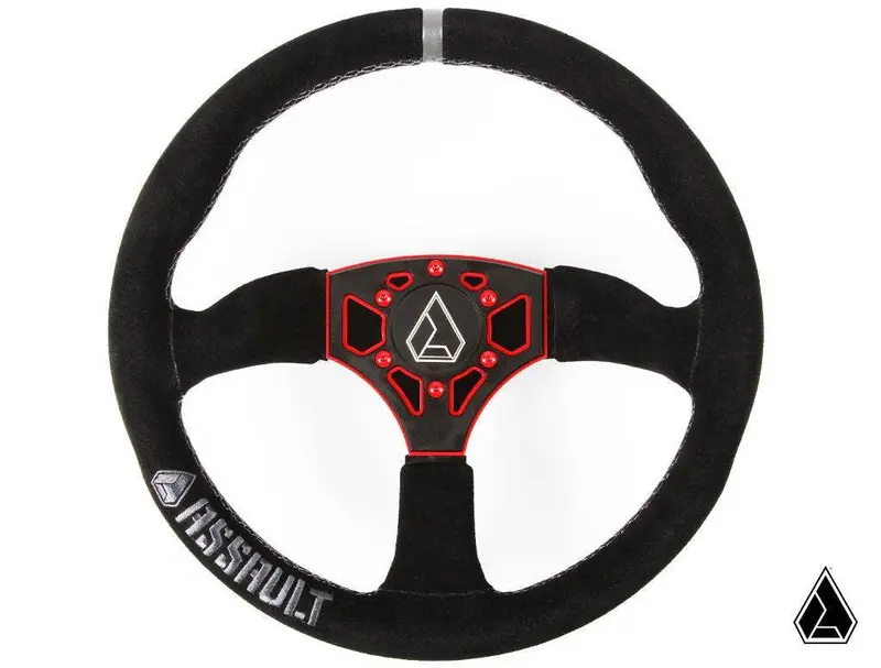 Assault Industries Utv 350R Suede Steering Wheel 2