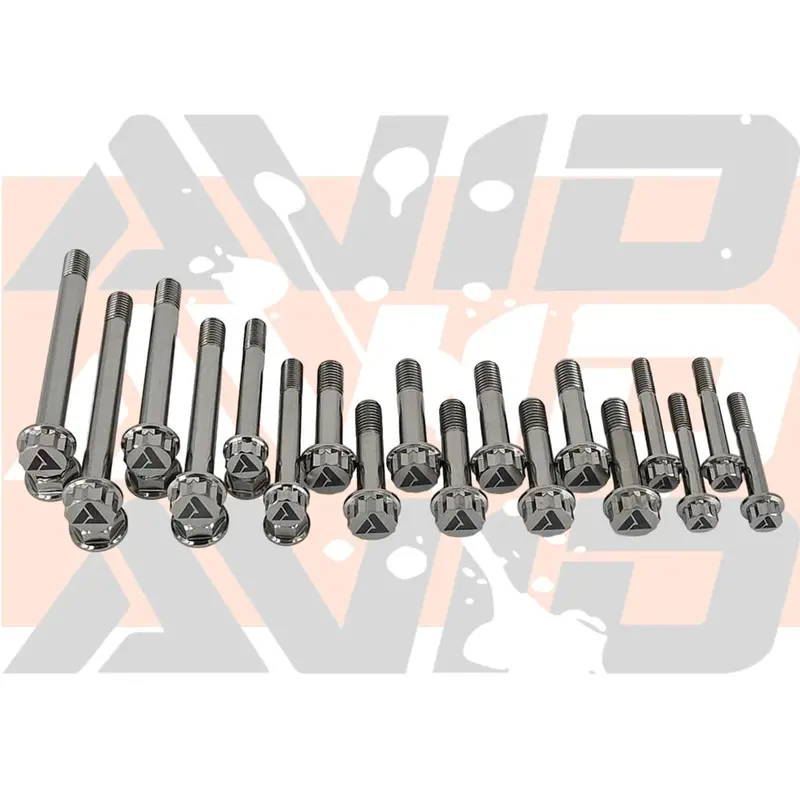Avid Racing Can-Am Maverick R Race Front Titanium Bolt Hardware Kit - 24 Piece 3