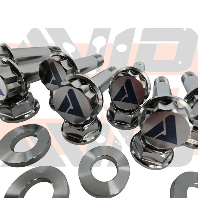 Avid Racing Can-Am Maverick R Radius Rod Titanium Bolt Hardware Kit - 30 Piece 2