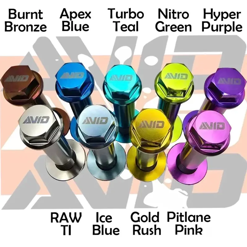 Avid Racing Can-Am Maverick R Radius Rod Titanium Bolt Hardware Kit - 30 Piece 5