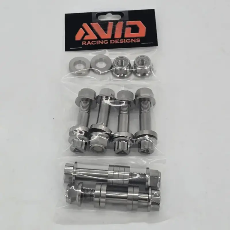 Avid Racing Can-Am Maverick R Rear Sway Bar Titanium Hardware Kit - 22 Pcs 5