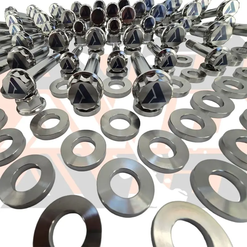 Avid Racing Can-Am Maverick R Ultimate Titanium Bolt Hardware Kit - 142 Piece 2