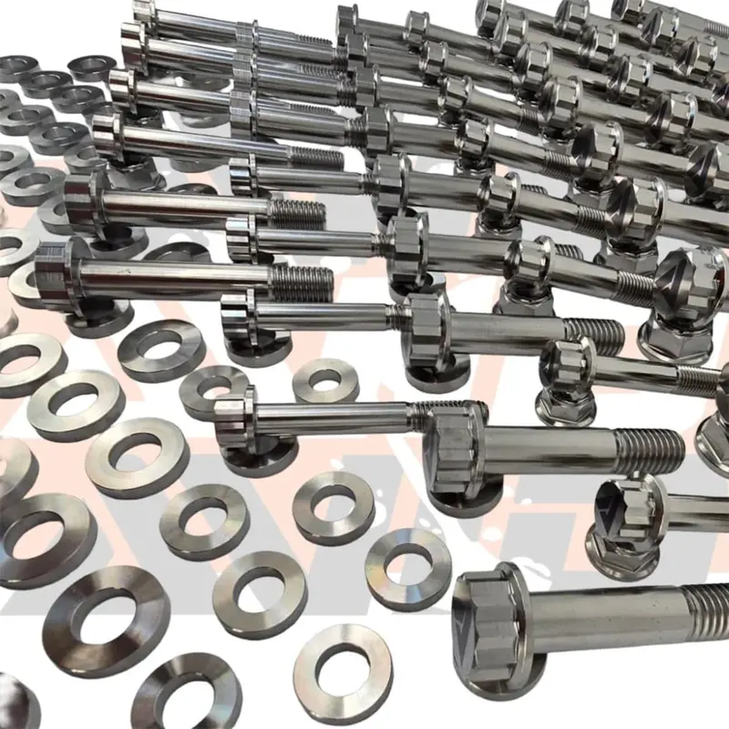Avid Racing Can-Am Maverick R Ultimate Titanium Bolt Hardware Kit - 142 Piece 4