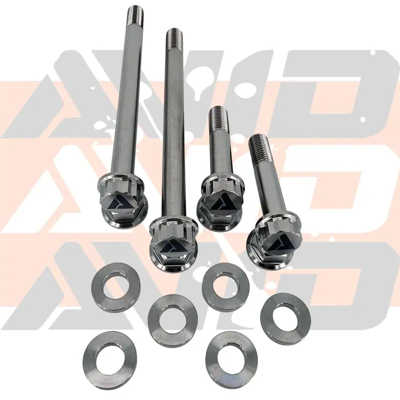 Avid Racing Can-Am Maverick X3 Front Shock Titanium Bolt Hardware Kit - 14 Piece 1