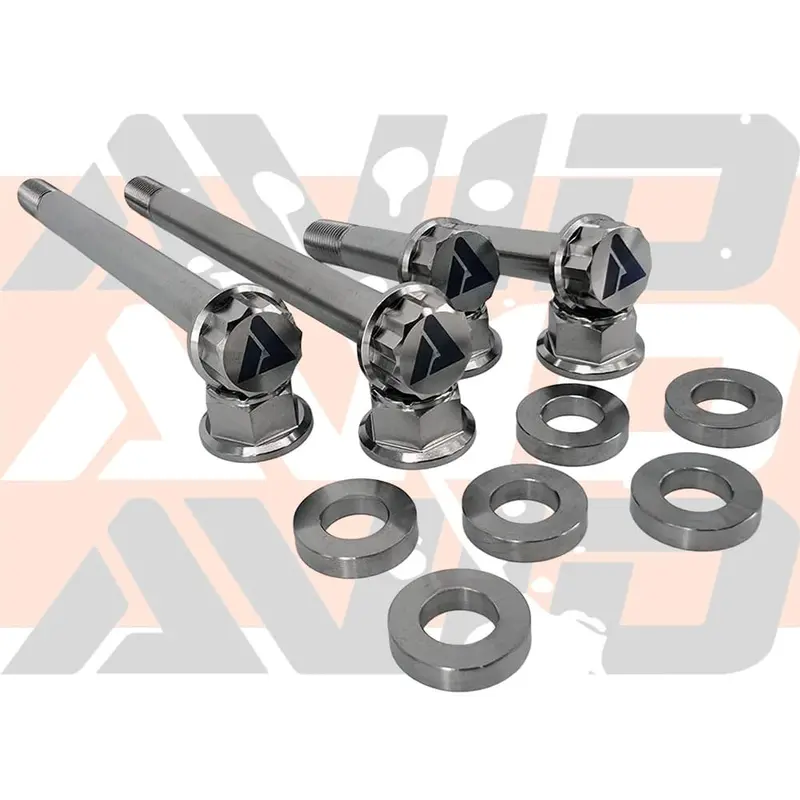 Avid Racing Can-Am Maverick X3 Front Shock Titanium Bolt Hardware Kit - 14 Piece 2