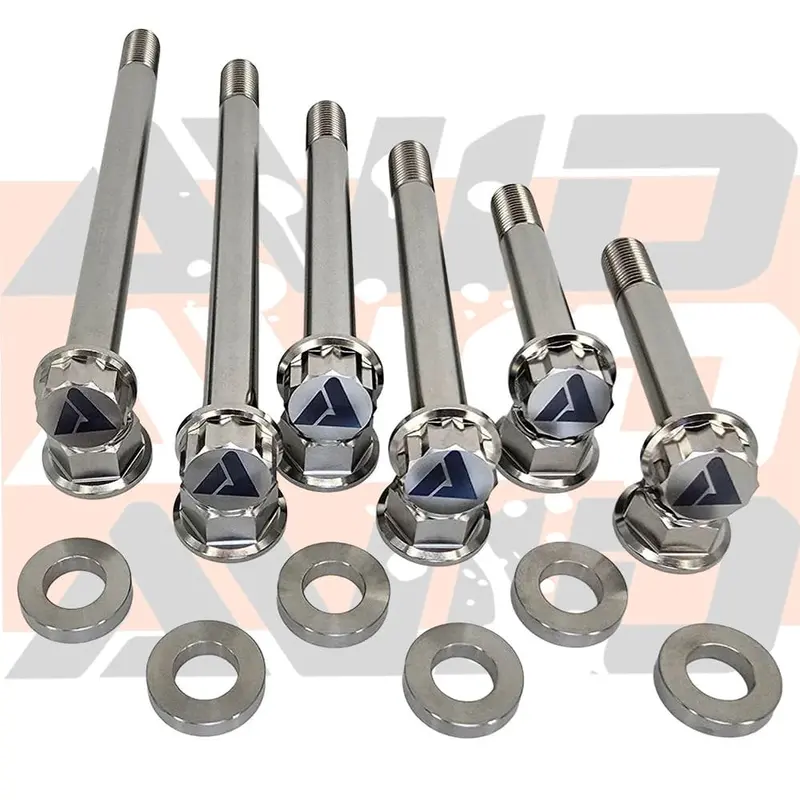Avid Racing Can-Am Maverick X3 Stock Trailing Arm Titanium Bolt Hardware Kit - 20 Piece 1