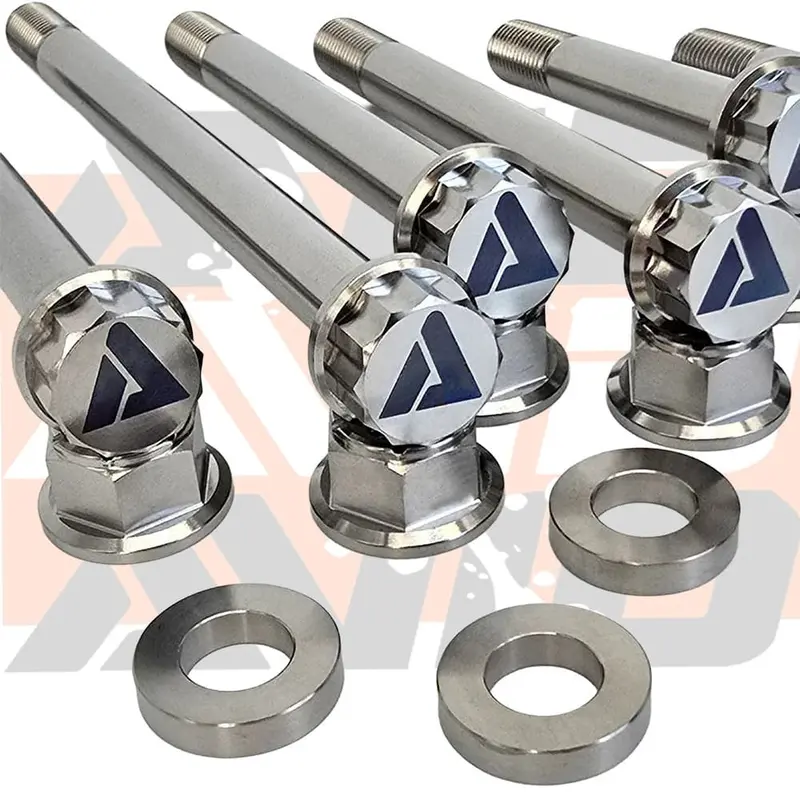 Avid Racing Can-Am Maverick X3 Stock Trailing Arm Titanium Bolt Hardware Kit - 20 Piece 2