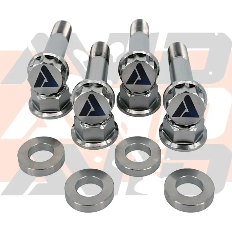 Avid Racing Maverick X3 Rear Shock Titanium Hardware Kit - 12 Piece 1