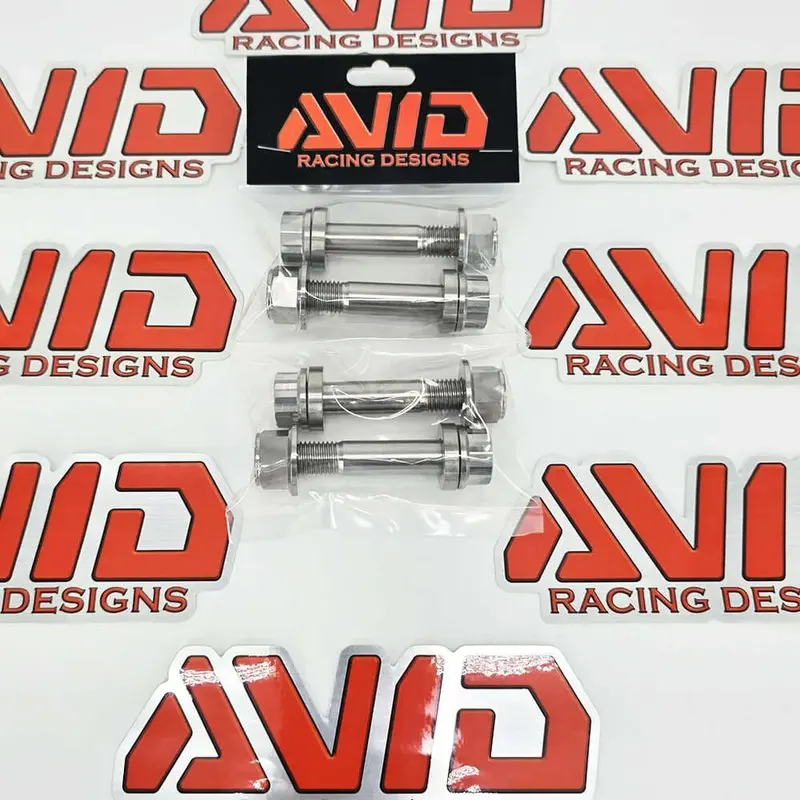 Avid Racing Maverick X3 Rear Shock Titanium Hardware Kit - 12 Piece 4