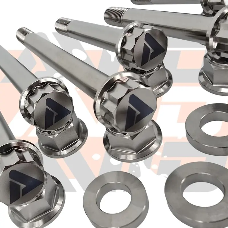 Avid Racing Maverick X3 Rear Sway Bar Titanium Bolt Hardware Kit - 24 Piece 2