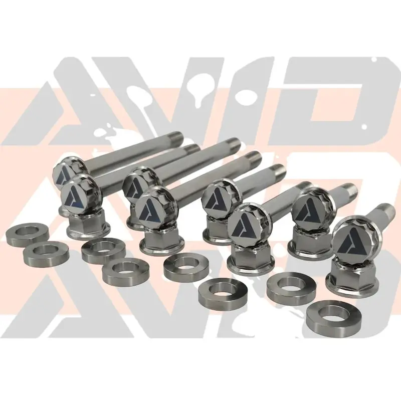 Avid Racing Maverick X3 Rear Sway Bar Titanium Bolt Hardware Kit - 24 Piece 3