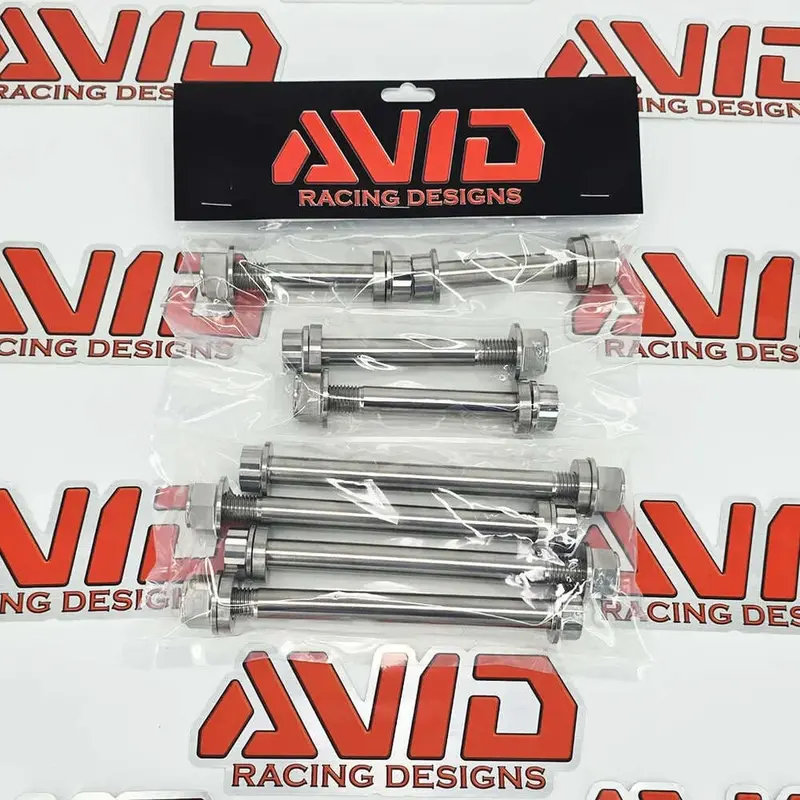 Avid Racing Maverick X3 Rear Sway Bar Titanium Bolt Hardware Kit - 24 Piece 4