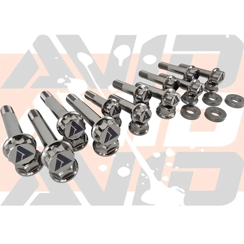 Avid Racing Polaris Rzr Pro R 2-Seat Cage Titanium Bolt Hardware Kit - 16 Piece 2