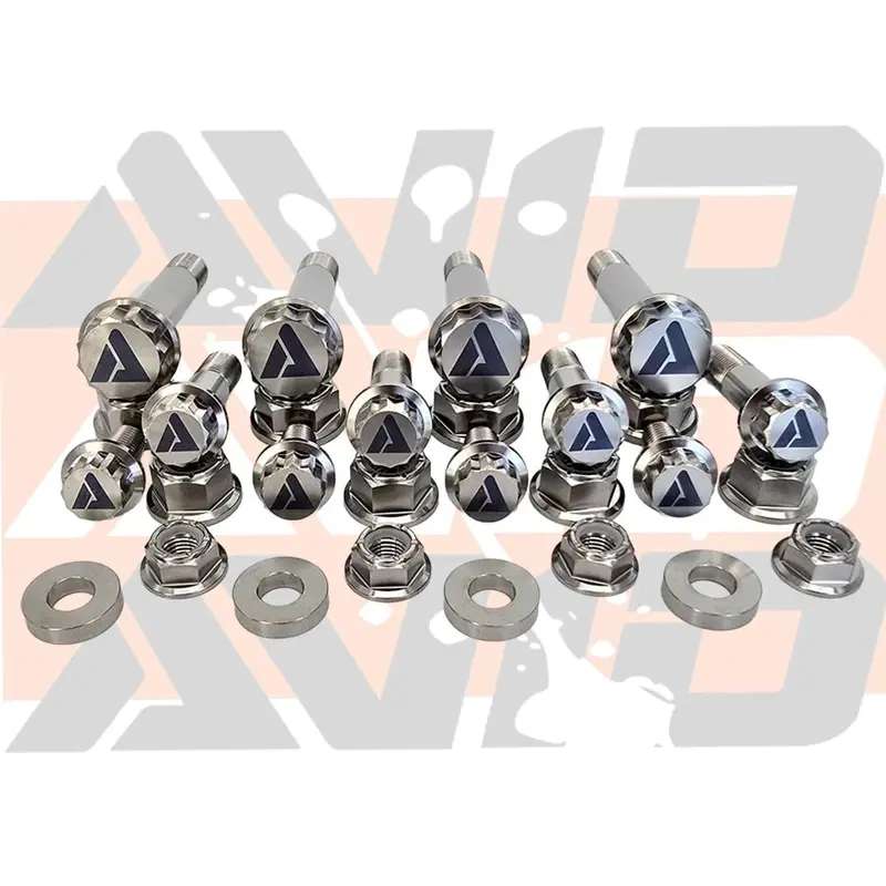 Avid Racing Polaris Rzr Pro R 4-Seater Cage Titanium Bolt Hardware Kit - 28 Piece 1