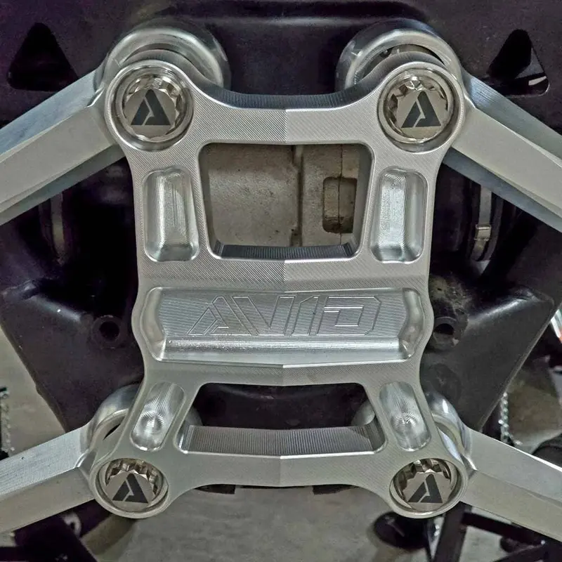 Avid Racing Polaris Rzr Pro R Billet Radius Rod Plate 2