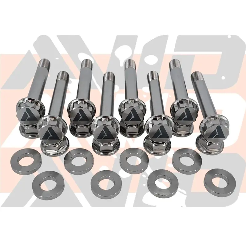 Avid Racing Polaris Rzr Pro R Front Inner Pivot Titanium Bolt Hardware Kit – 24 Piece 1