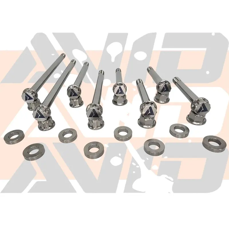 Avid Racing Polaris Rzr Pro R Rear Differential Titanium Bolt Hardware Kit - 24 Piece 1