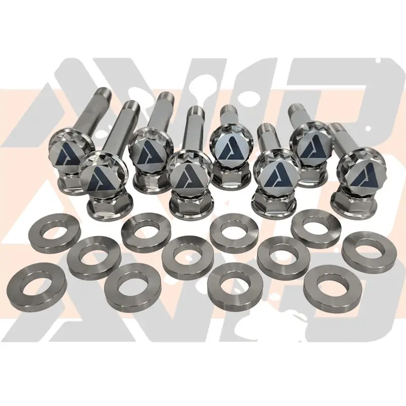 Avid Racing Polaris Rzr Pro R Rear Radius Rod Titanium Bolt Hardware Kit - 28 Piece 1