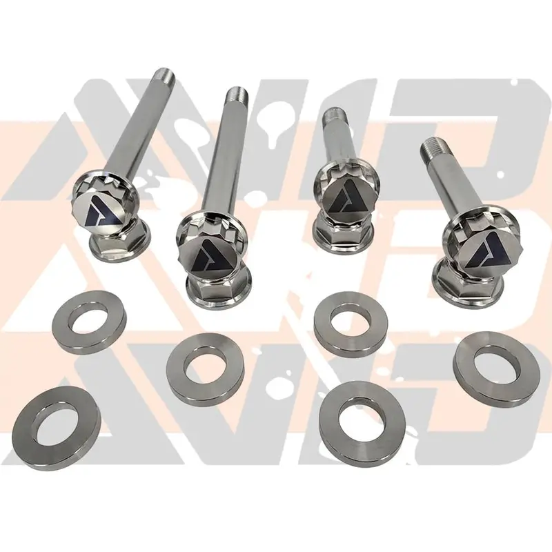 Avid Racing Polaris Rzr Pro R Rear Toe Link Titanium Bolt Hardware Kit - 12 Piece 1