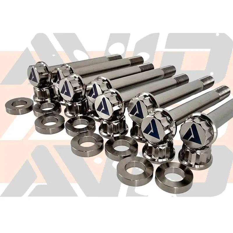 Avid Racing Yamaha Yxz 1000 Front Inner Pivot Titanium Bolt Hardware Kit - 24 Piece 2