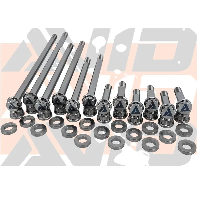 Avid Racing Yamaha Yxz1000 Rear Complete Pivot Titanium Bolt Hardware Kit - 28 Piece 1