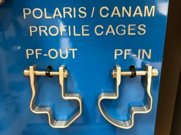 Axia Alloys Profile Cage Clamps - Polaris Ranger/General - Can-Am Defender/Maverick Trail 1