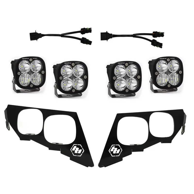 Baja Designs Arctic Cat/Textron Squadron Headlight Kit 1