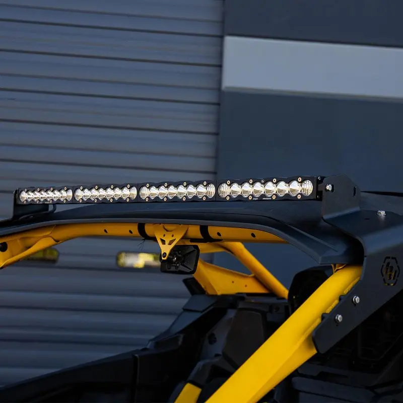 Baja Designs Can-Am Maverick R 40" S8 Roof Mount Kit 1