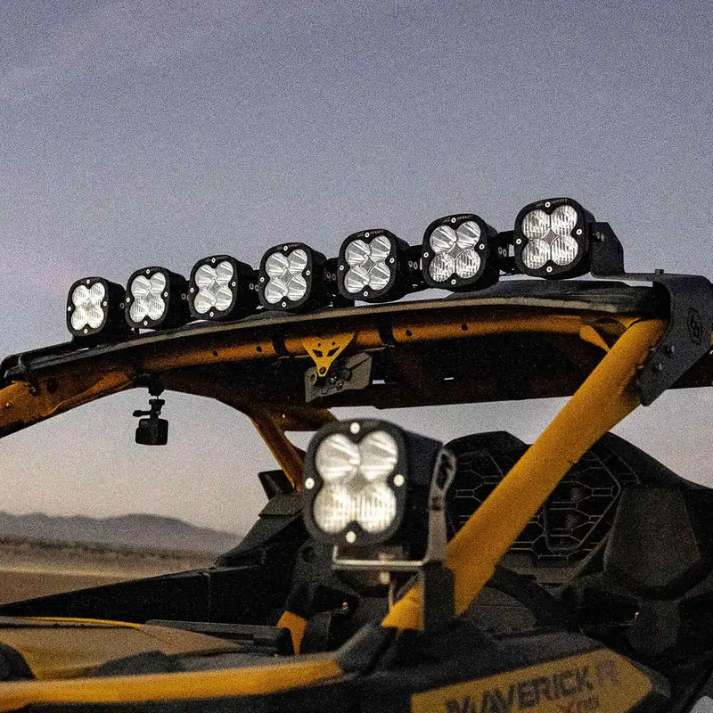 Baja Designs Can-Am Maverick R 7Xl Linkable Roof Mount Kit 1