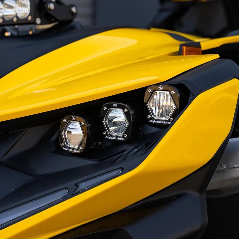 Baja Designs Can-Am Maverick R Triple S1 Headlight Kit 2