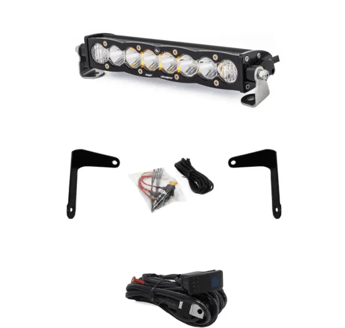 Baja Designs Can-Am X3 S8 10 Inch Shock Mount Light Bar Kit 2