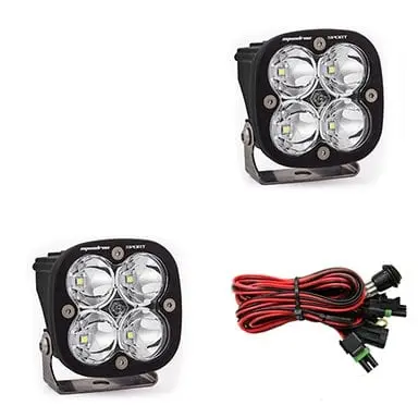 Baja Designs Squadron Sport Black Led Auxiliary Light Pod Pair 1