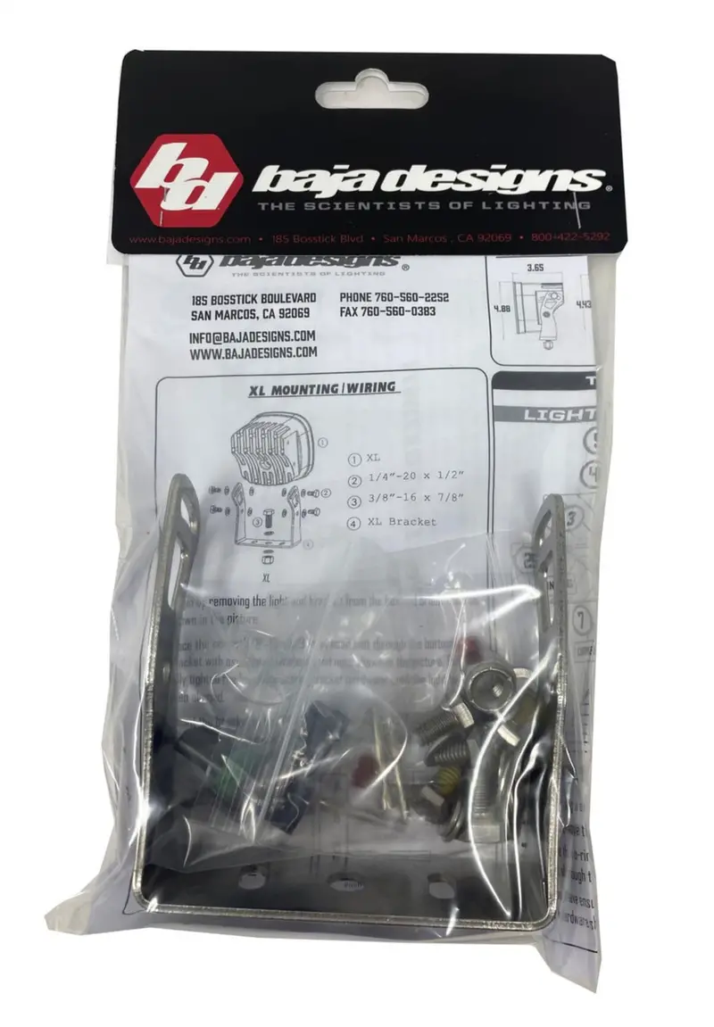Baja Designs Universal Xl Series Parts Bag 1