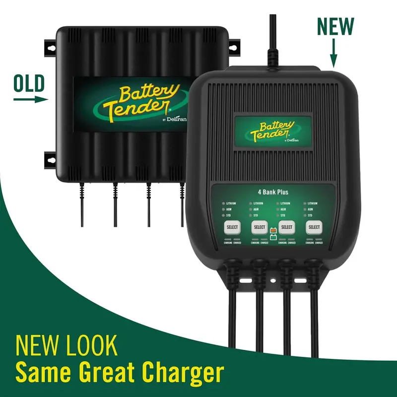 Battery Tender 1.25 Amp 12V 4-Bank Battery Charger 2