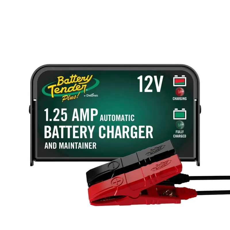 Battery Tender Plus 1.25 Amp 12V Battery Charger & Maintainer 1