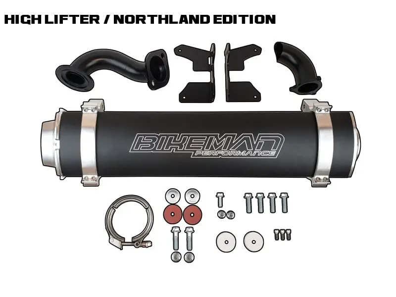 Bikeman Performance '18+ Polaris Ranger 1000 Big Mo Slip-On Exhauast 1