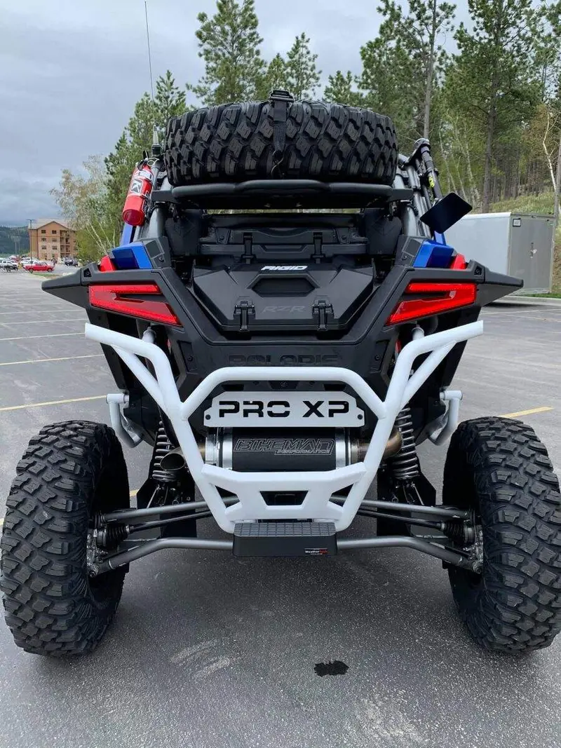 Bikeman Performance '20+ Polaris Rzr Pro Xp Big Mo Full Exhaust System - Bare Stainless 2
