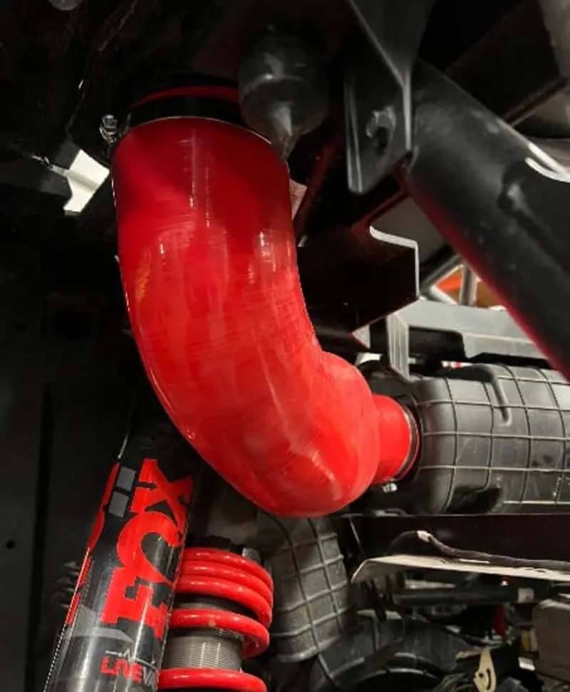 Bikeman Performance Polaris Rzr Pro R Inlet To Airbox Silicone Intake 1