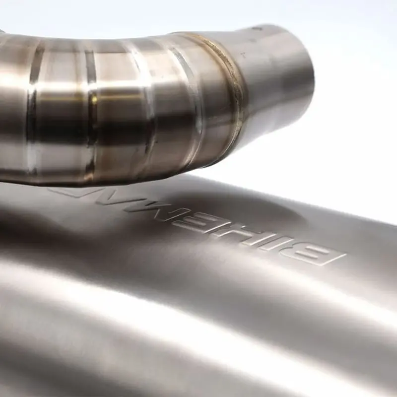 Bikeman Performance Polaris Rzr Pro R Titanium Center Exit Slip-On Exhaust 2