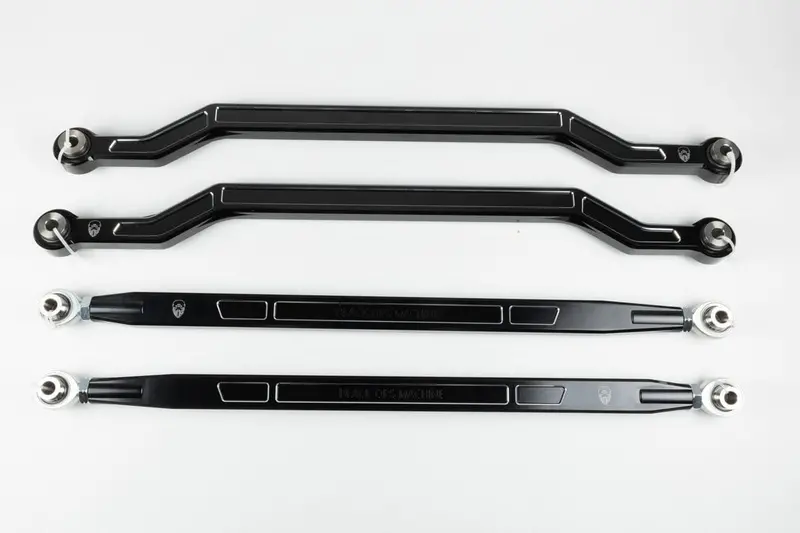 Black Ops Machine Polaris Rzr Pro R/ Turbo R 74″ Billet Radius Rods 1
